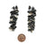 Starburst Studs with Long Silver Petal Jackets-Earrings-So Young Park-Pistachios