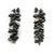 Starburst Studs with Long Silver Petal Jackets-Earrings-So Young Park-Pistachios