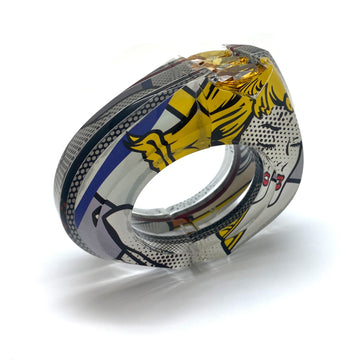 Statement Citrine Pop Art Bracelet