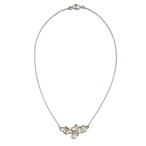 Statement Flower Cluster Necklace-Necklaces-Sarah Richardson-Pistachios