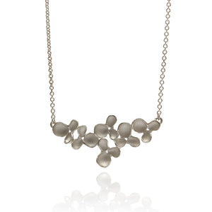 Statement Flower Cluster Necklace-Necklaces-Sarah Richardson-Pistachios