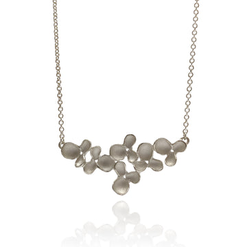 Statement Flower Cluster Necklace