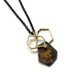 Stepping Stone Pendant-Necklaces-Liaung-Chung Yen-Pistachios