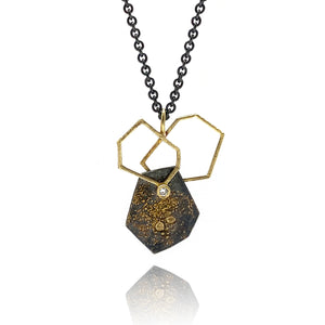Stepping Stone Pendant-Necklaces-Liaung-Chung Yen-Pistachios
