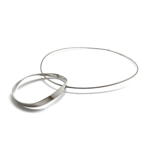 Sterling Serra Necklace-Necklaces-Claudia Vallejo-Pistachios