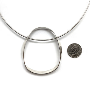 Sterling Serra Necklace-Necklaces-Claudia Vallejo-Pistachios