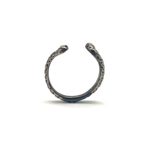 Sterling Silver Snake Ring-Rings-Luana Coonen-Pistachios