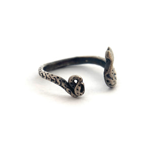 Sterling Silver Snake Ring-Rings-Luana Coonen-Pistachios