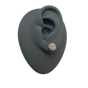 Sterling Silver Tangle Studs-Earrings-Erich Durrer-Pistachios