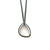 Sterling Silver Triangular Pendant Necklace-Necklaces-Heather Guidero-Pistachios