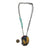 Sterling Silver and Gold Layered Scale Gemstone Brooch/Pendant-Necklaces-So Young Park-Pistachios
