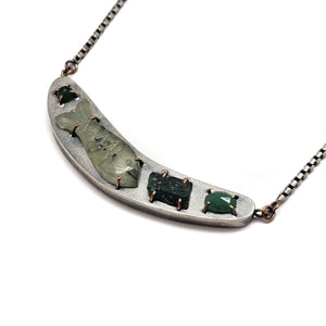 Stone Fish Pendant-Necklaces-Joanna Gollberg-Pistachios