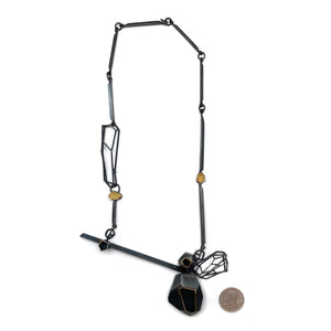 Stone Trail Necklace-Necklaces-Liaung-Chung Yen-Pistachios