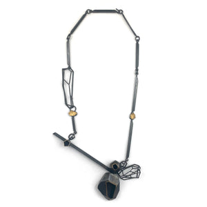 Stone Trail Necklace-Necklaces-Liaung-Chung Yen-Pistachios