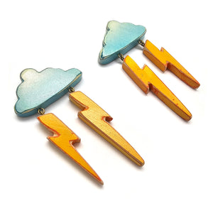 Storm Chaser Earrings-Earrings-Morgan Hill-Pistachios