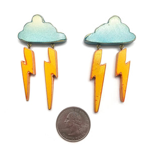 Storm Chaser Earrings-Earrings-Morgan Hill-Pistachios