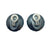 Striated Silver Dome Clip-Ons-Earrings-So Young Park-Pistachios
