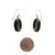 Striped Pyrite Hook Earrings-Earrings-Susanne Kern-Pistachios