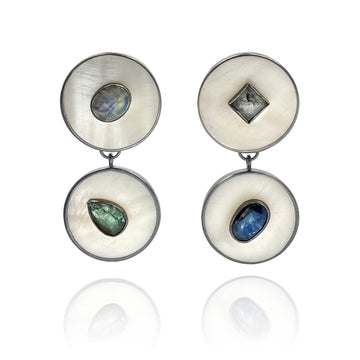 Studded Pearl Earrings