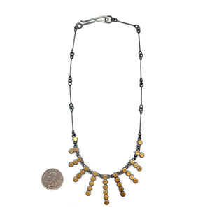 Sunburst Necklace-Necklaces-Elisa Bongfeldt-Pistachios