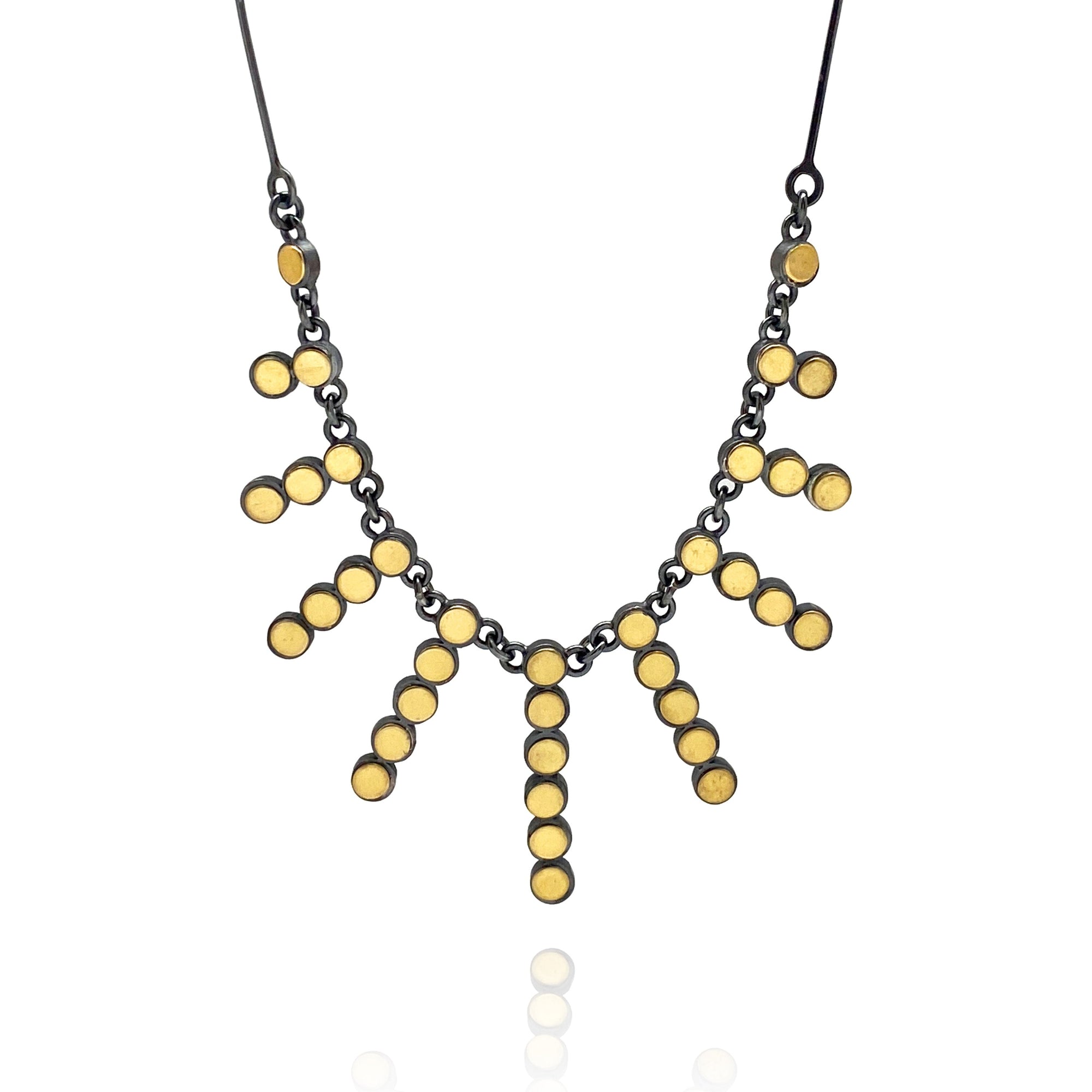 Sunburst Necklace-Necklaces-Elisa Bongfeldt-Pistachios