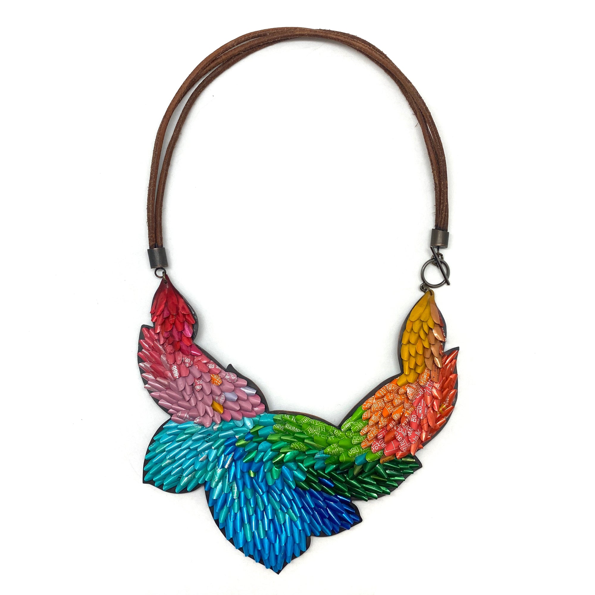 Sunrise Sky Aluminum Necklace-Necklaces-Eunseok Han-Pistachios