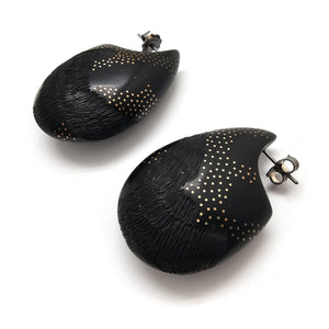 Susurrus Hoop Earrings-Earrings-Emmeline Hastings-Pistachios