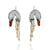 Swan Song Dangle Earrings-Earrings-Meghan Schmiedel-Pistachios