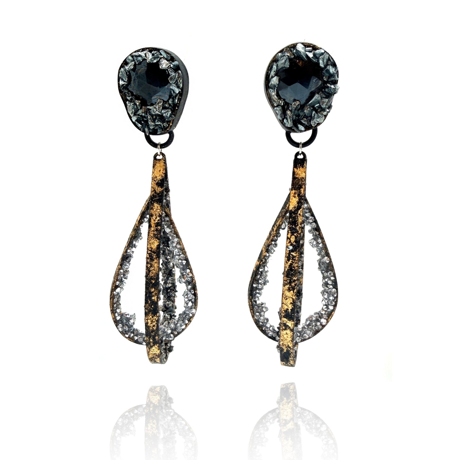 Jessica Armstrong - Sway Earrings-Earrings-Precious Collective-Pistachios