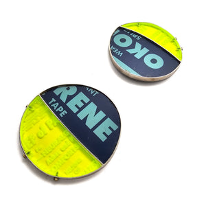 Take the Blue Pill Earrings-Earrings-Carin Jones-Pistachios