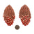 Tan Motion Earrings-Earrings-Ryungjae Jung-Pistachios