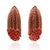 Tan Motion Earrings-Earrings-Ryungjae Jung-Pistachios