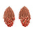 Tan Motion Earrings-Earrings-Ryungjae Jung-Pistachios