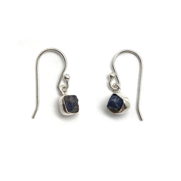 Tanzanite and Silver Earrings