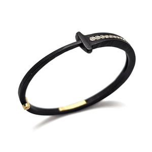 Taper Stripe Nail Bracelet-Bracelets-Pat Flynn-Pistachios