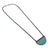 Teal and Gold Enamel Necklace-Necklaces-Jenne Rayburn-Pistachios