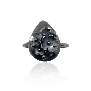 Teardrop Cluster Ring