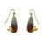 Teardrop Jasper and Diamond Earrings-Earrings-Liaung-Chung Yen-Pistachios