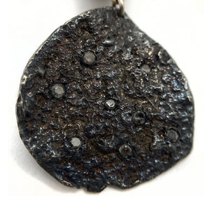 Textured Black and Gold Earrings-Earrings-Emanuela Duca-Pistachios