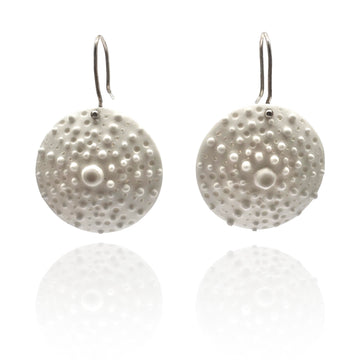 Textured Porcelain Earrings