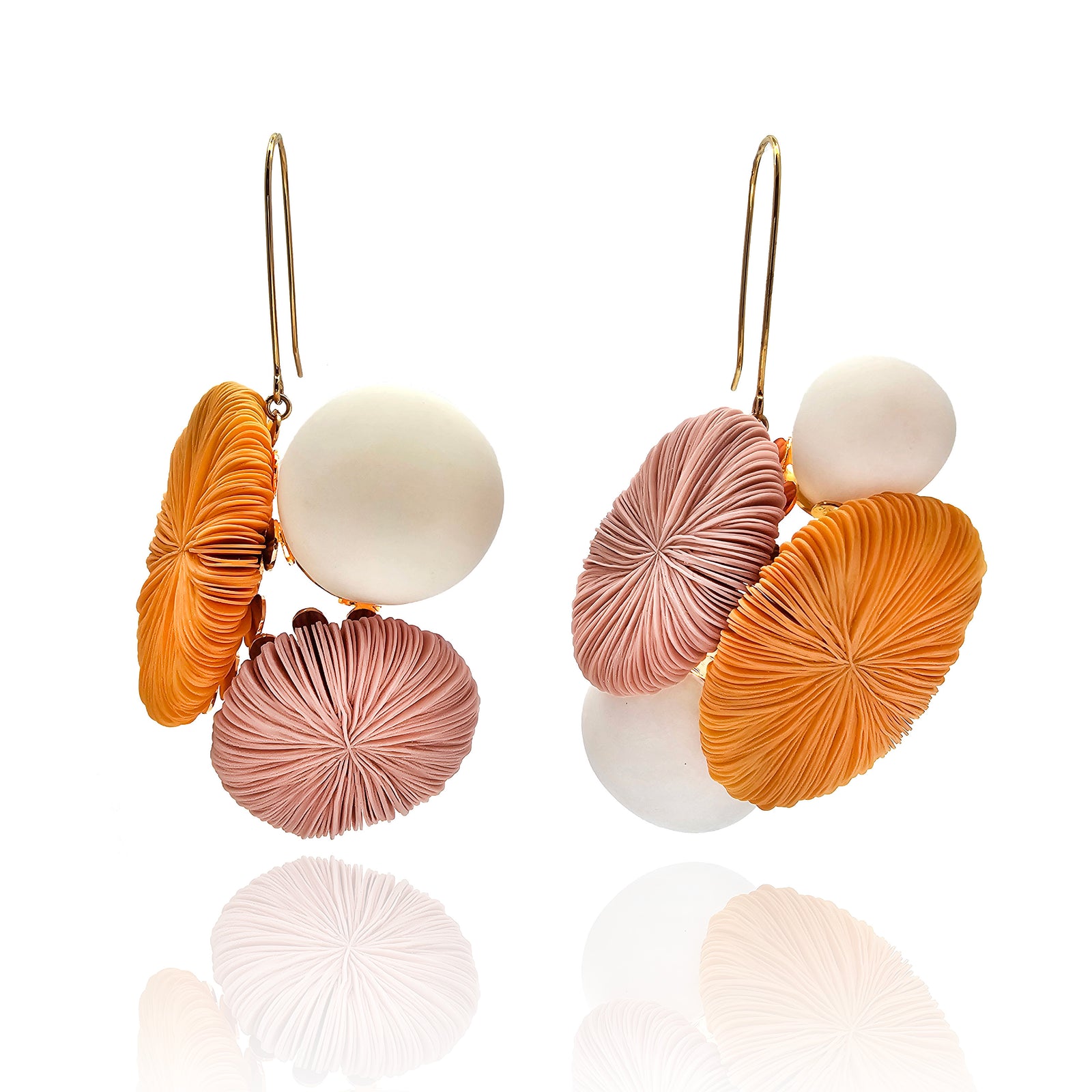 The First Buds Earrings-Earrings-Hee Ang Kim-Pistachios