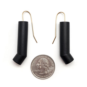 Thick Angle Earrings-Earrings-Joanne Grimonprez-Pistachios