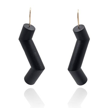 Thick Zig Zag Earrings