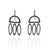 Three Oval Drop Arch Earrings-Earrings-Heather Guidero-Pistachios