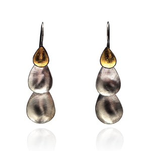 Tiered Domed Earrings-Earrings-Austin Titus-Pistachios