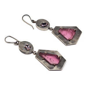 Tiered Tourmaline Earrings-Earrings-Joanna Gollberg-Pistachios