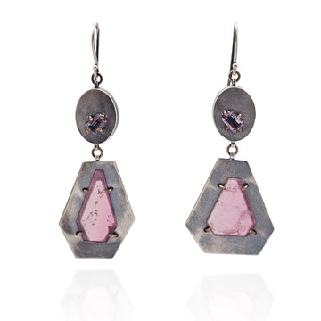 Tiered Tourmaline Earrings