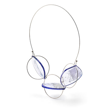 Time Flows and Stays in Sequence Triple Necklace