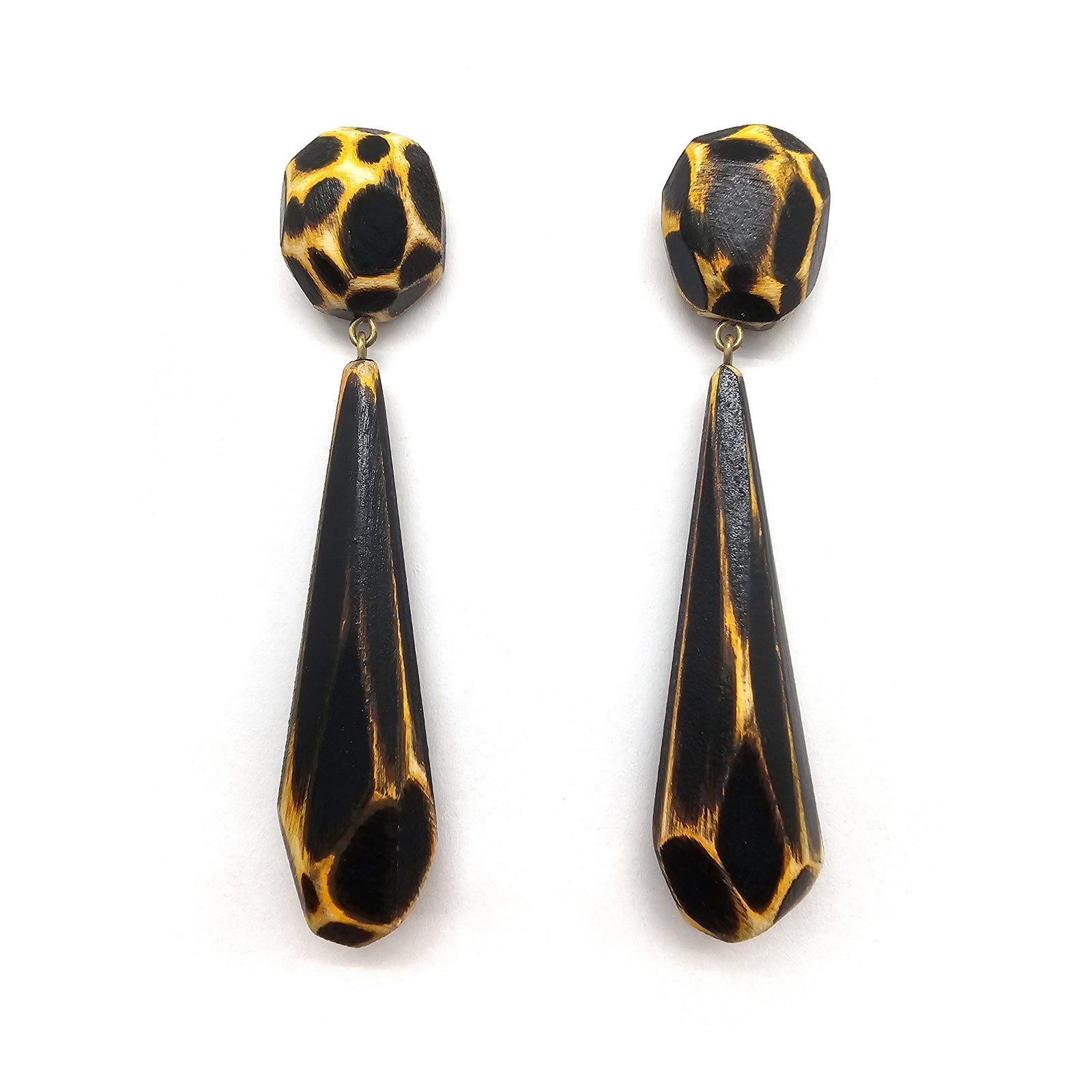 Tortoise Earrings-Earrings-Morgan Hill-Pistachios