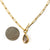 Tourmalated Amethyst Lariat Necklace-Necklaces-Emily Rogstad-Pistachios